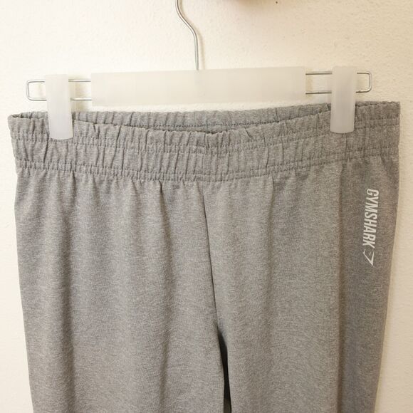 Gymshark Womens Ark Jersey Leggings M/L Gray Skinny Slim Elastic Waist B83 - Picture 5 of 5